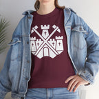 Castle Badge (White) T-Shirt