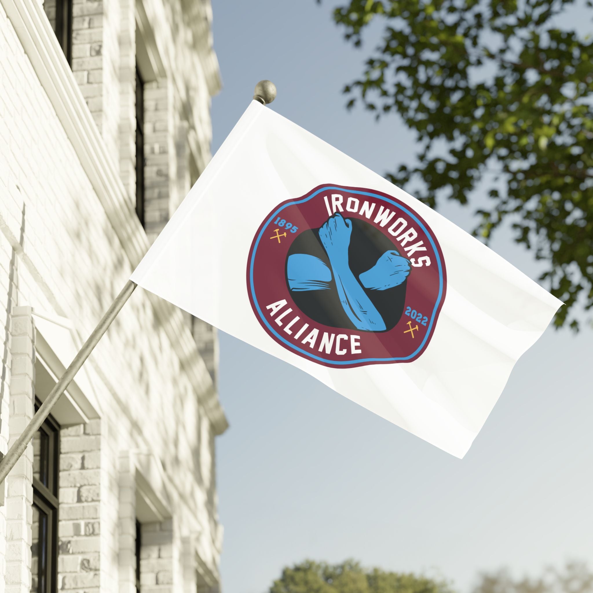 IWA Logo Flag
