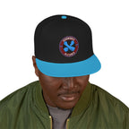 IWA Logo Snapback (Black/Aqua)
