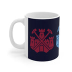 Tricolor Castle Ceramic Mug