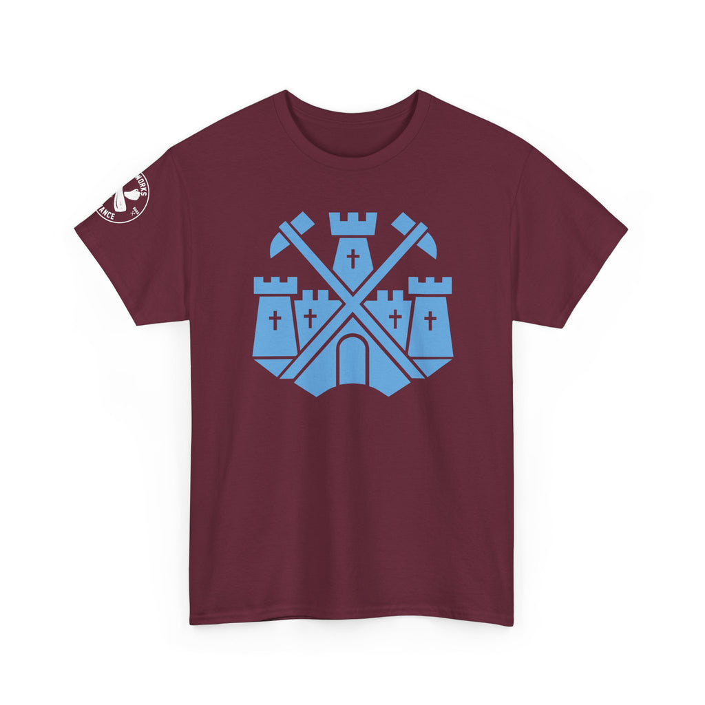 Castle Badge (Blue) T-Shirt