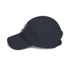IWA White Logo Dad Cap (Navy)