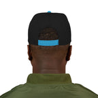 IWA Logo Snapback (Black/Aqua)