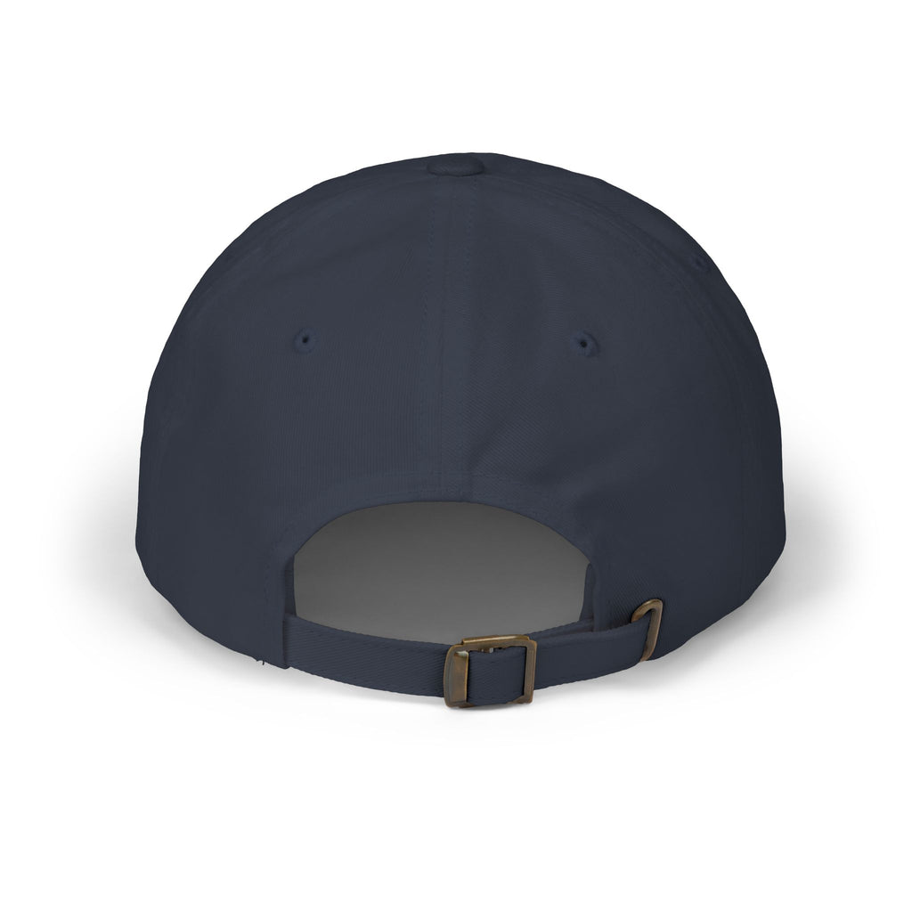 IWA White Logo Dad Cap (Navy)
