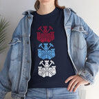 Tricolor Castle Badge T-Shirt