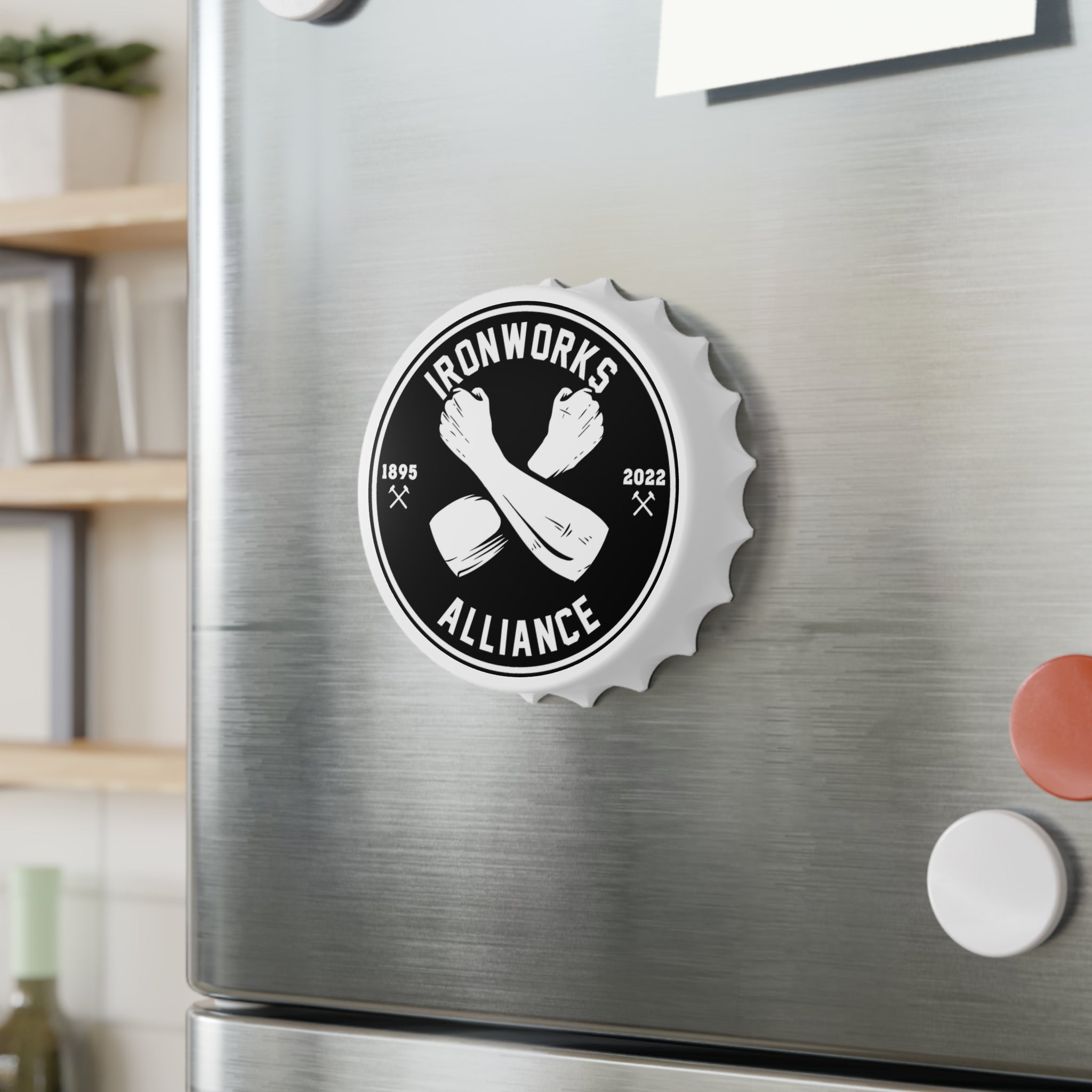 IWA Black Logo Bottle Opener