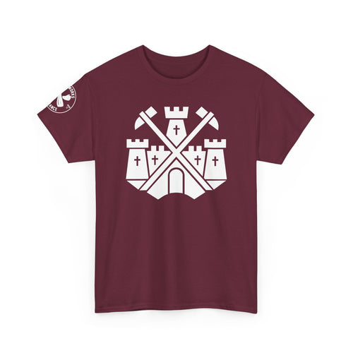 Castle Badge (White) T-Shirt