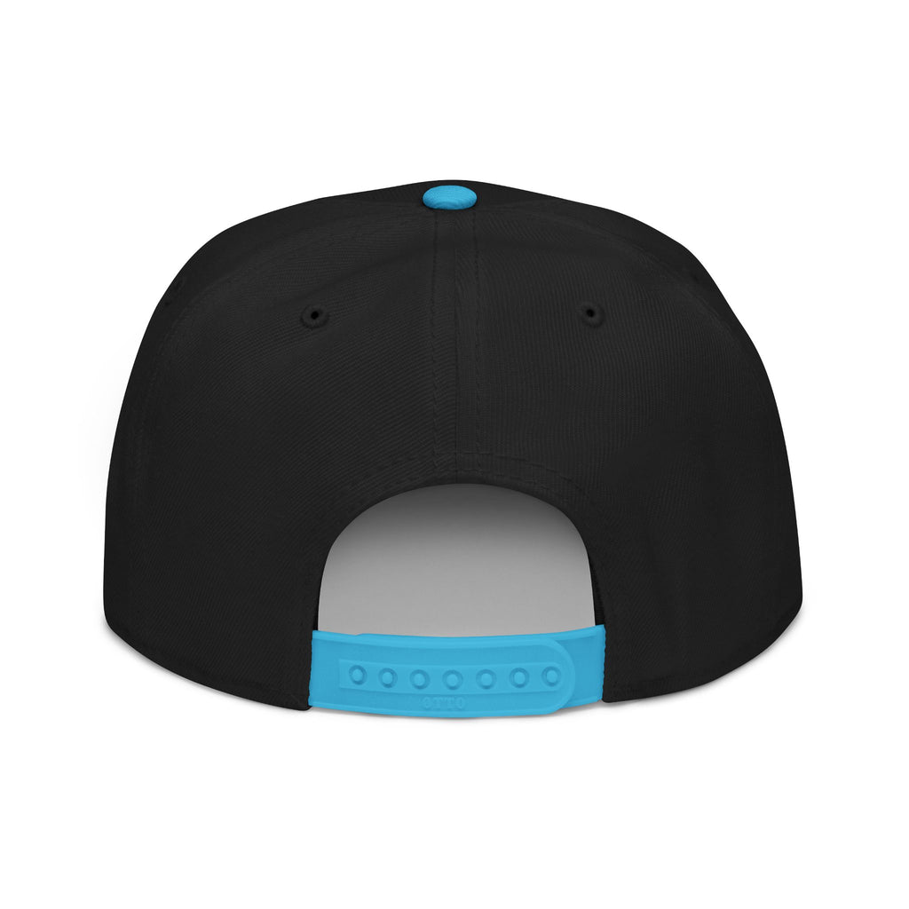 IWA Logo Snapback (Black/Aqua)