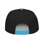IWA Logo Snapback (Black/Aqua)