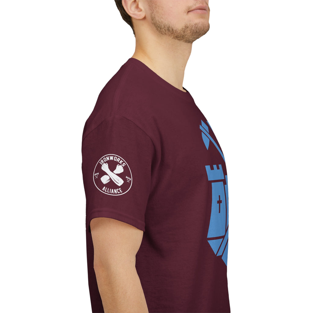 Castle Badge (Blue) T-Shirt