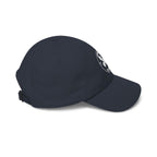 IWA White Logo Dad Cap (Navy)
