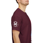 Tricolor Castle Badge T-Shirt