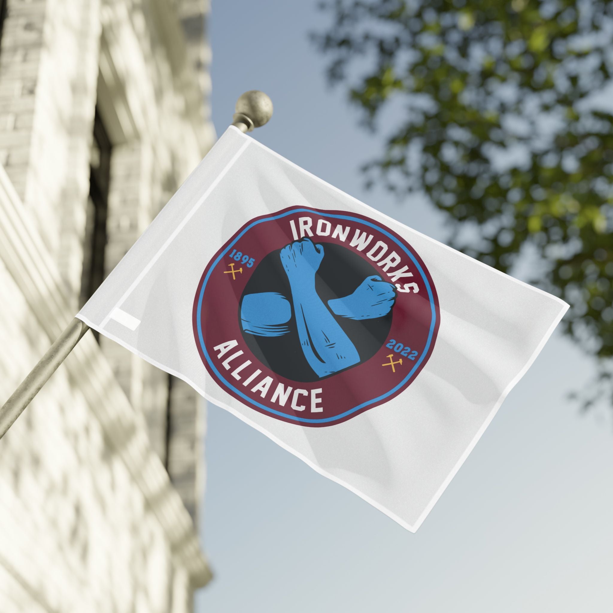 IWA Logo Flag