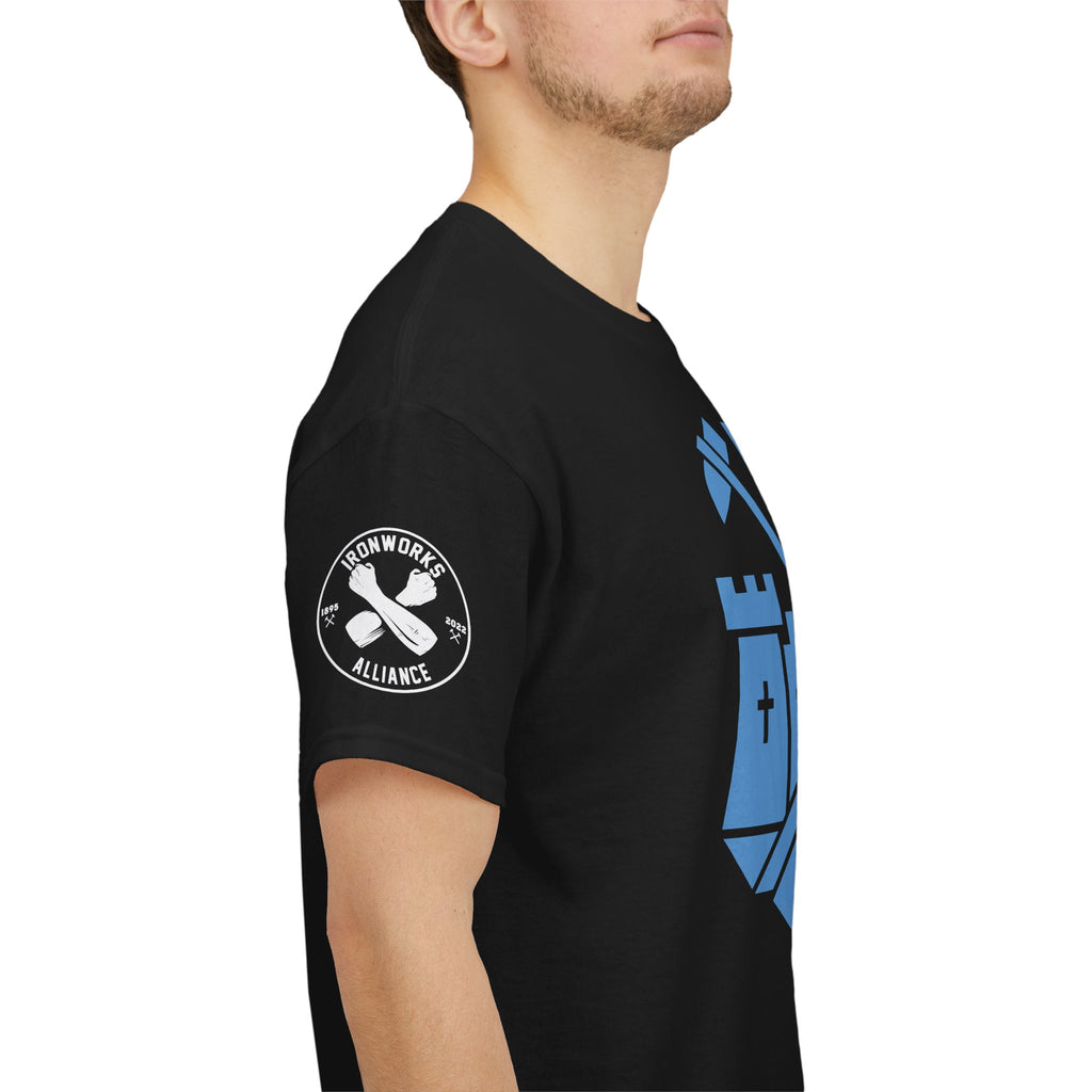 Castle Badge (Blue) T-Shirt