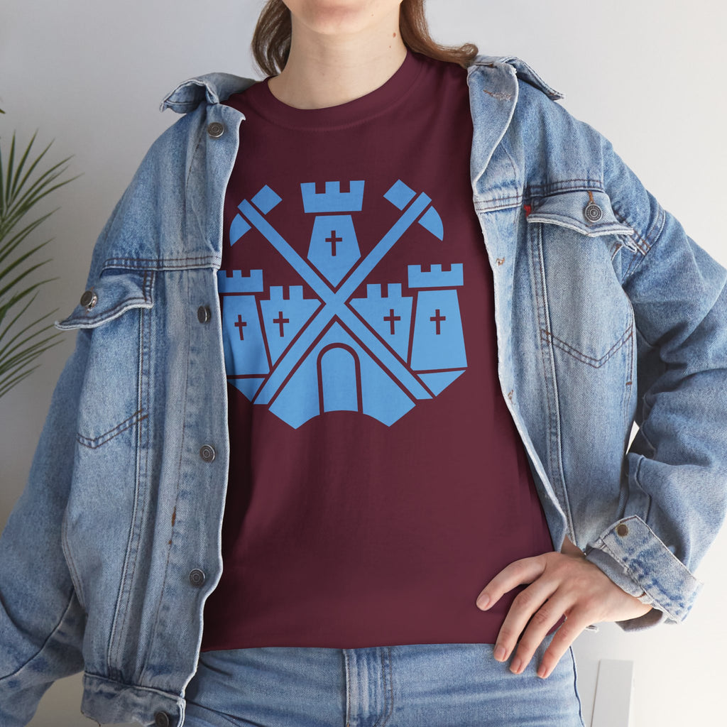 Castle Badge (Blue) T-Shirt