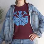 Castle Badge (Blue) T-Shirt