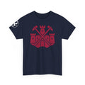 Castle Badge (Claret) T-Shirt