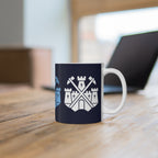 Tricolor Castle Ceramic Mug