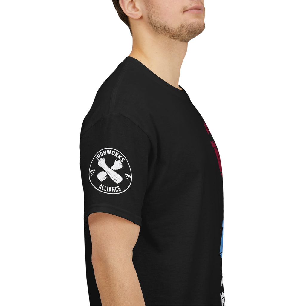 Tricolor Castle Badge T-Shirt
