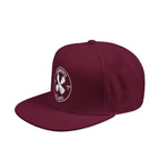 IWA White Logo Snapback (Claret)