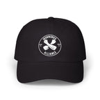 IWA White Logo Dad Cap (Black)