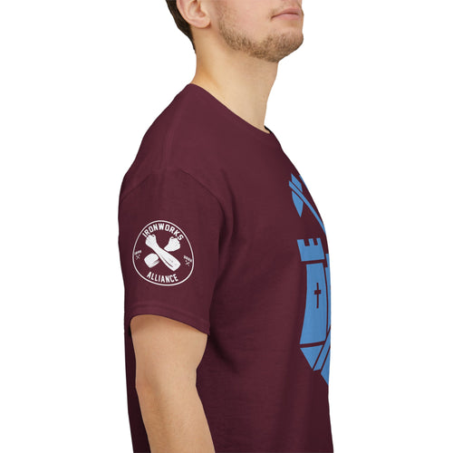 Castle Badge (Blue) T-Shirt