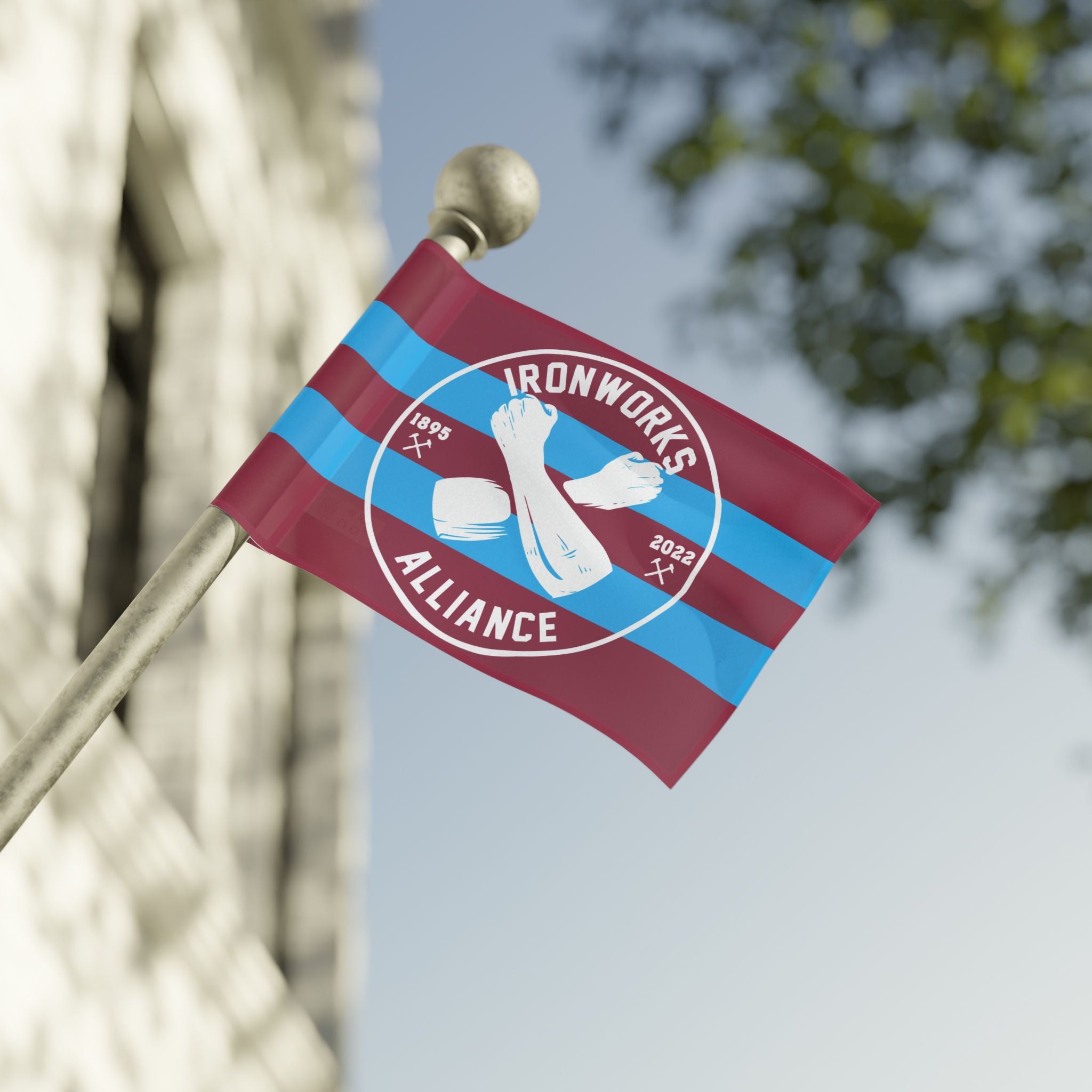 IWA Striped Flag