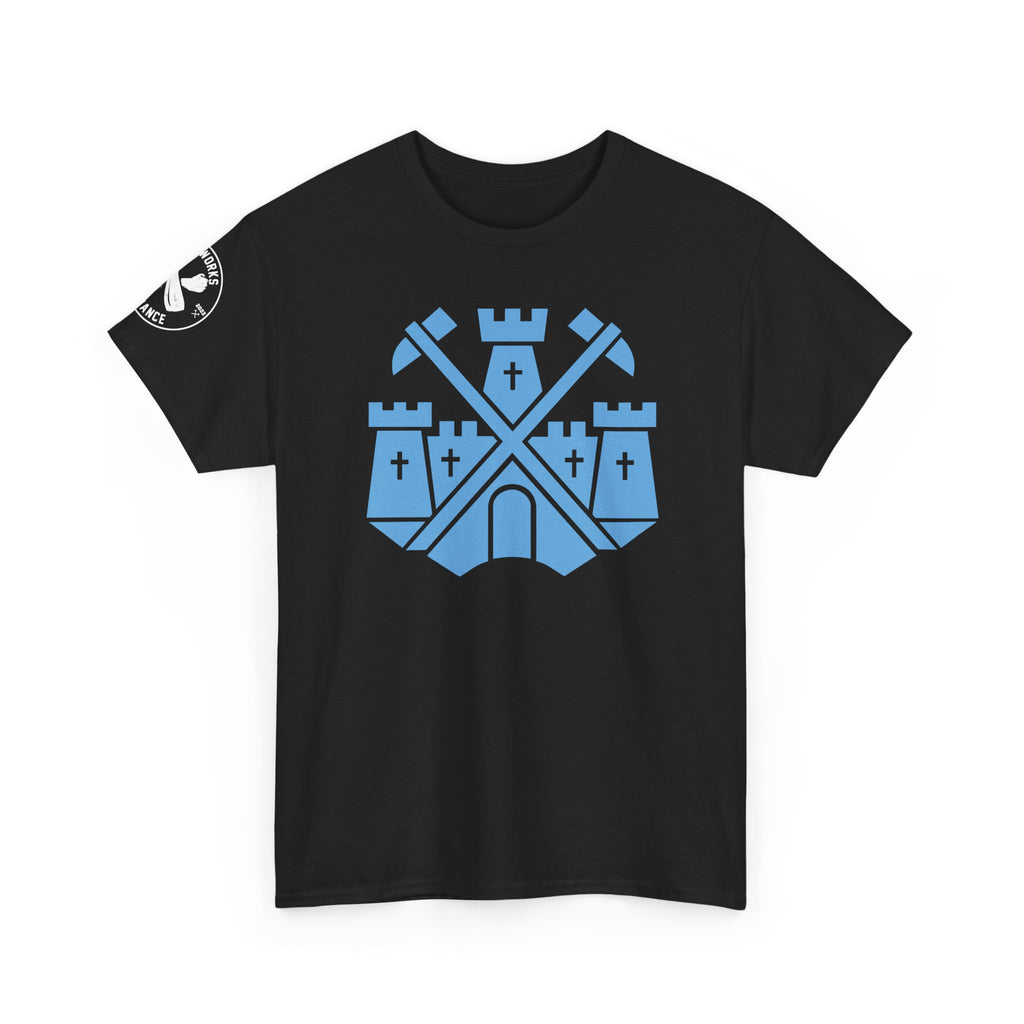 Castle Badge (Blue) T-Shirt